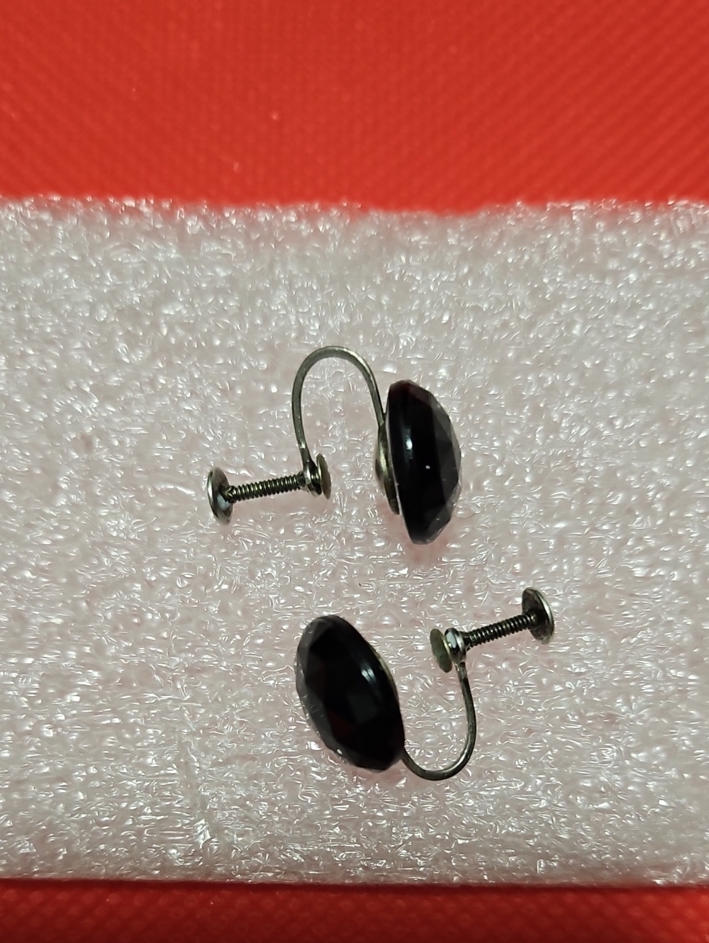 Vintage Black Onyx Sterling